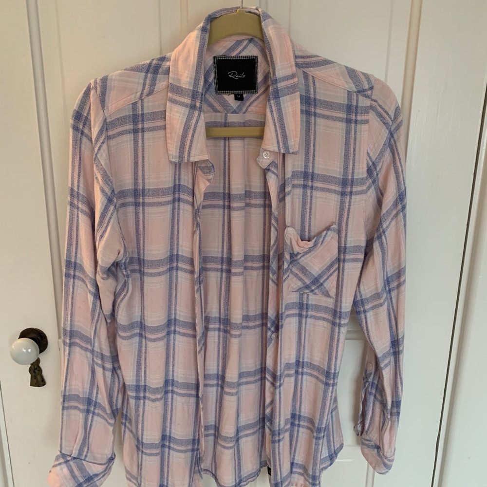 Rails hunter plaid shirt - size M